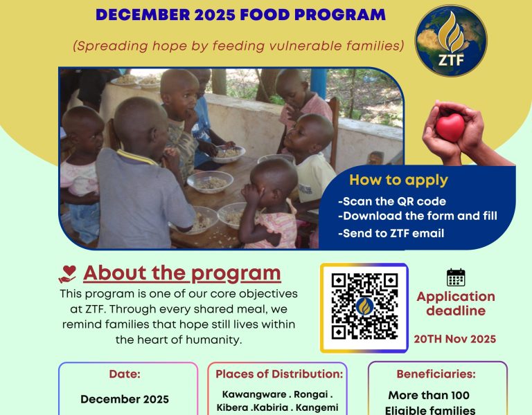 ZTF- December 2025 Food Package